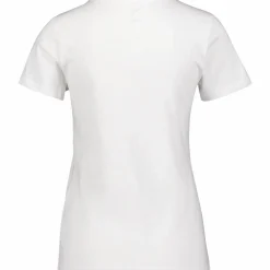 PUMA ess metallic tee logo w Puma White- Gold