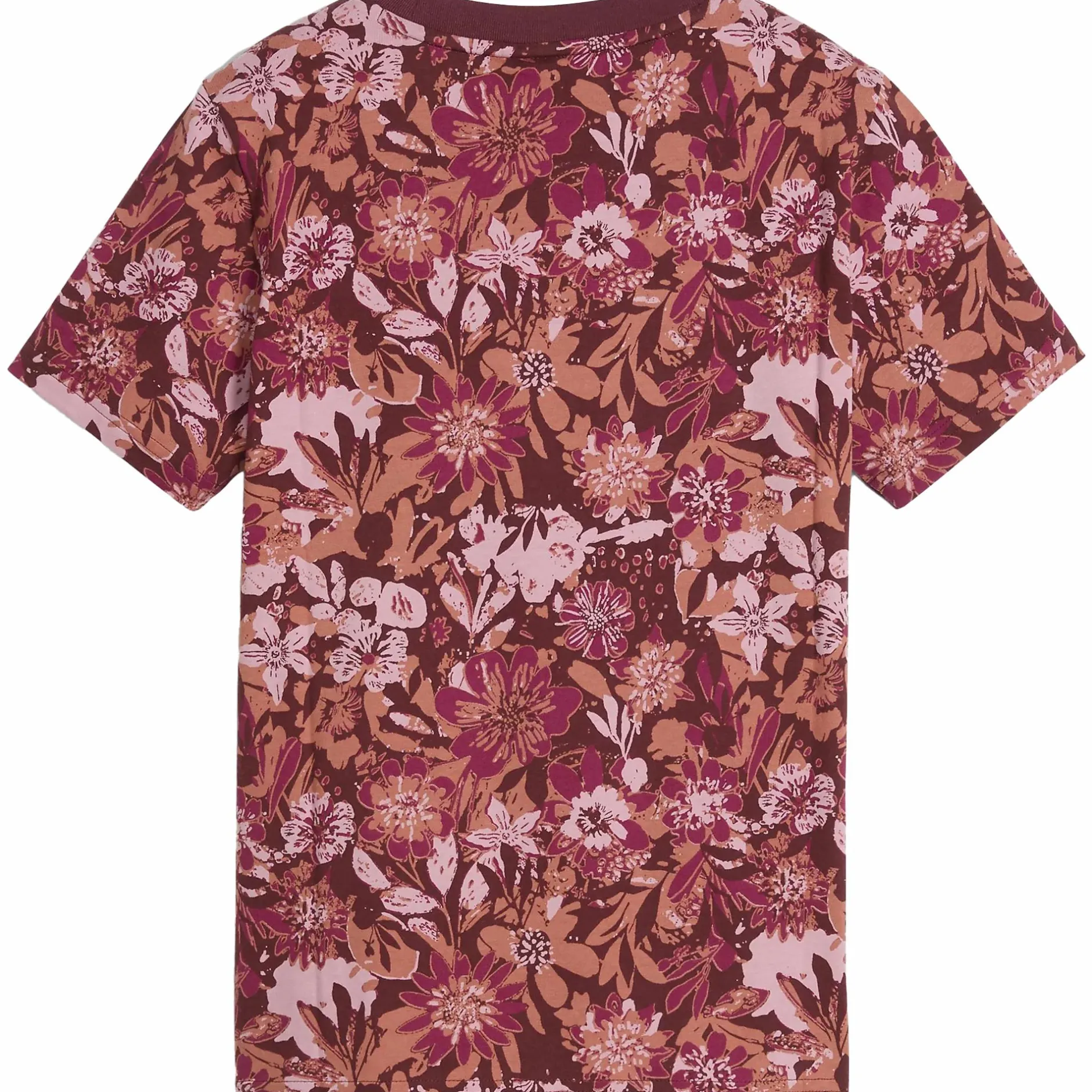 Sale PUMA ess nature 2.0 aop tee jr Ruby Shimmer