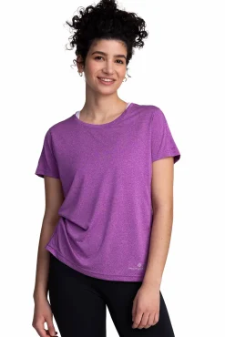 Outlet RONHILL everyday tee w Grape Melange