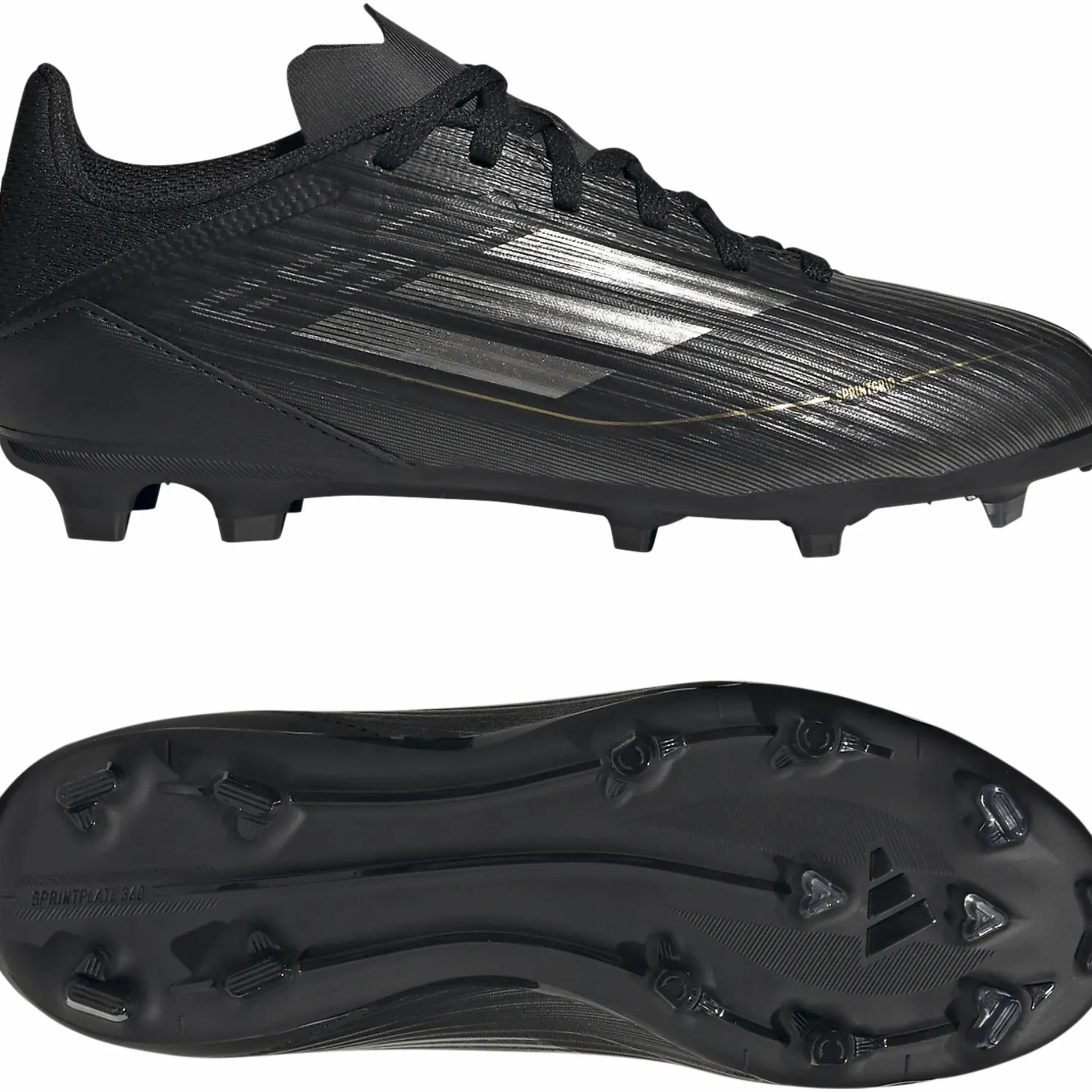 Clearance ADIDAS f50 league fg/mg j Black/Gold