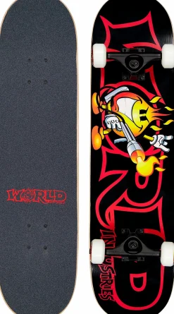 New WORLD INDUSTRIES flame world u Multi