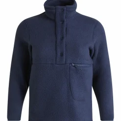 PEAK PERFORMANCE fleece snap t w Blue Shadow