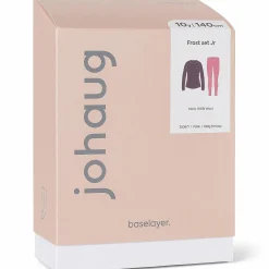 Hot JOHAUG frost wool baselayer set jr Bright Pink