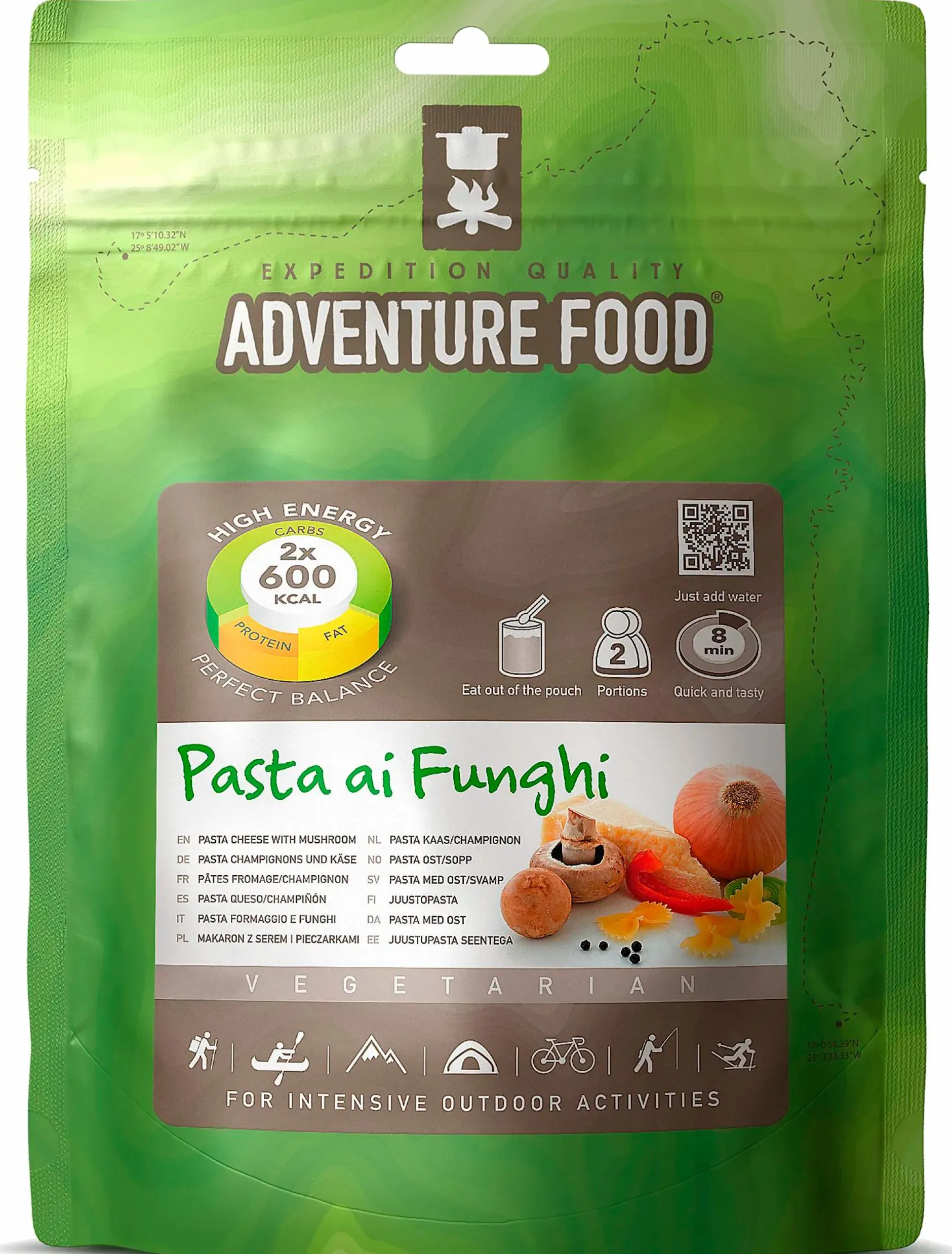 Clearance ADVENTURE FOOD frystorkad mat Pasta Ai Funghi