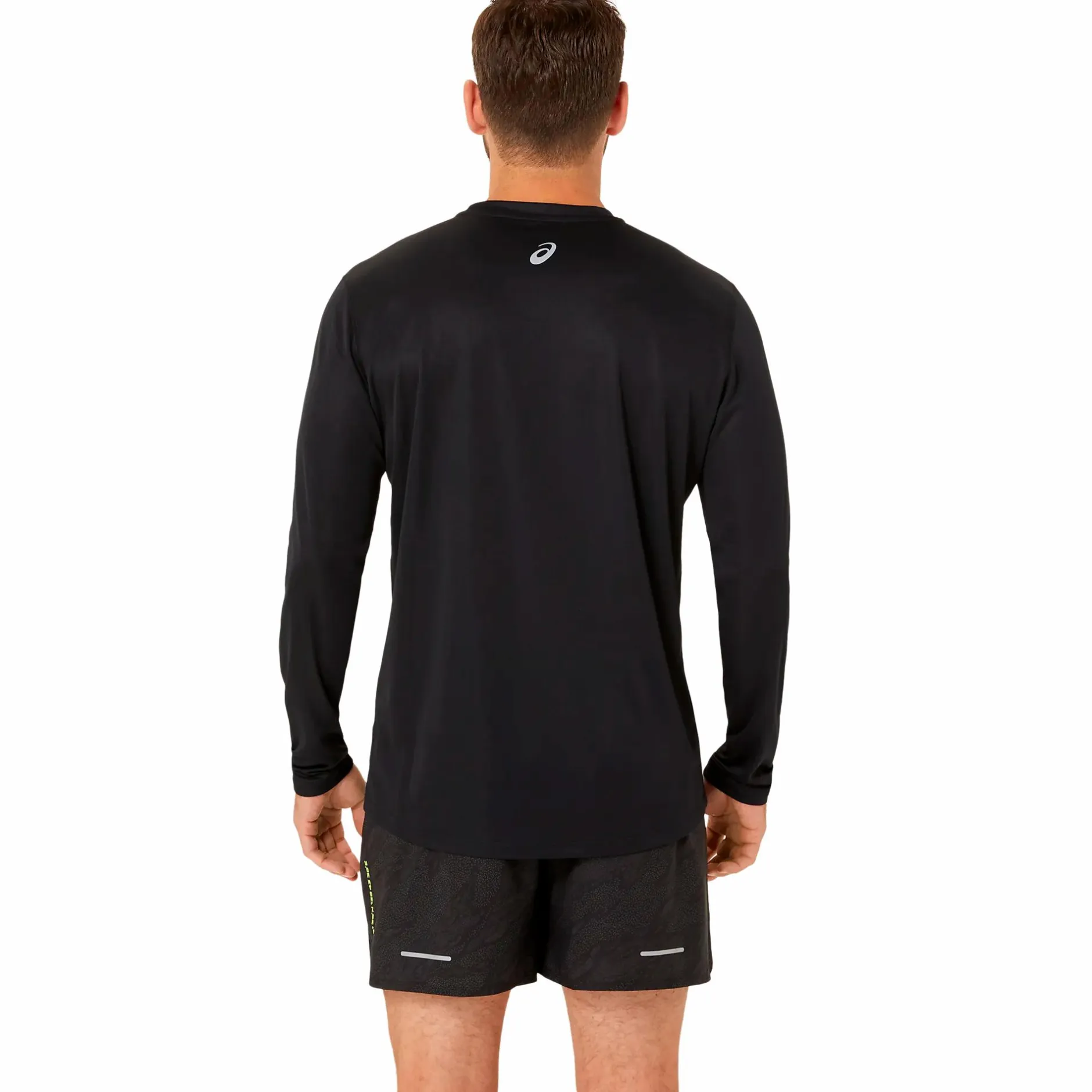 Outlet ASICS fujitrail logo ls top Black/Graphic Grey