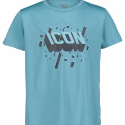 Discount REACTION function tee b jr Blue Topaz