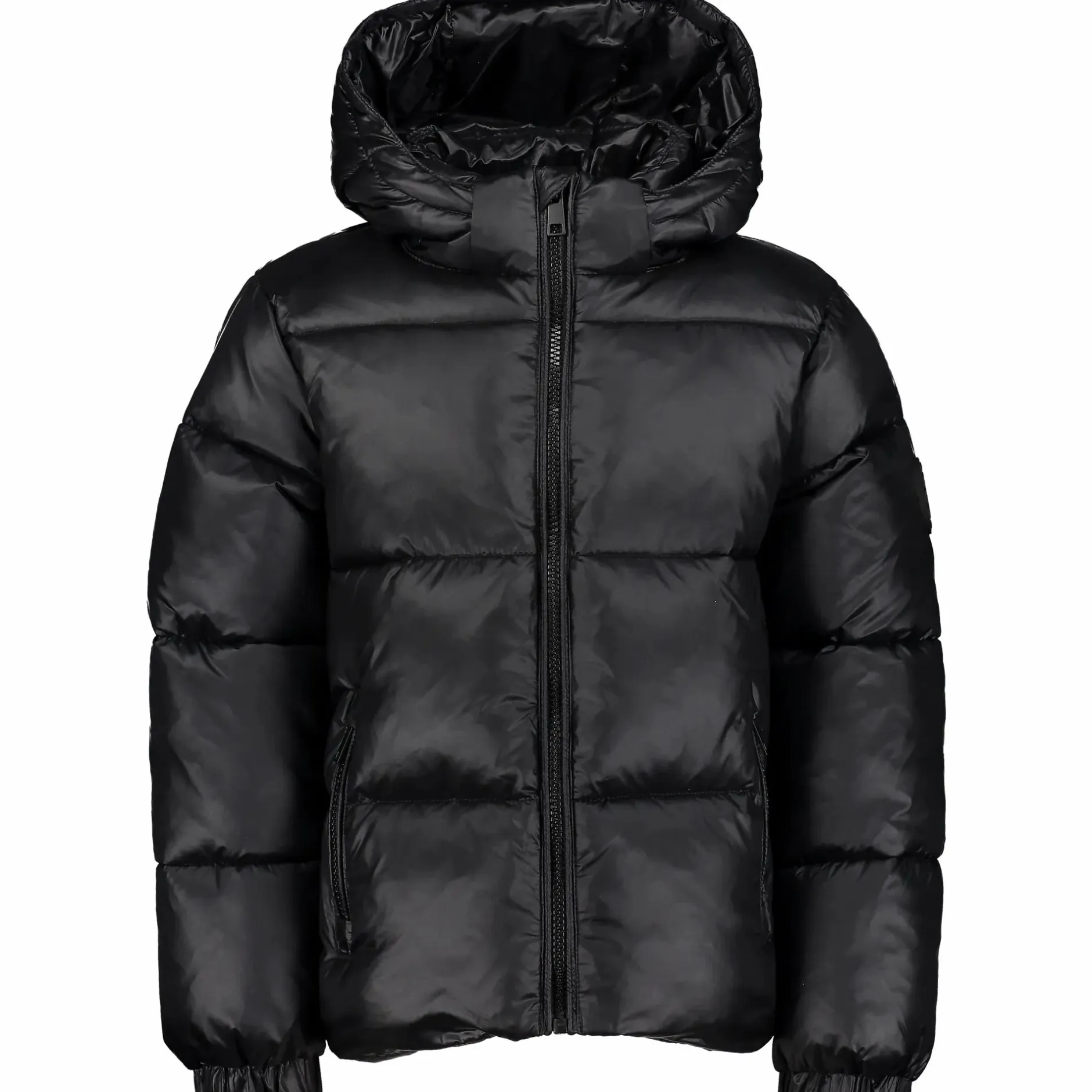 Online CROSS SPORTSWEAR glossy puffer jkt jr Black