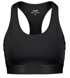 Best CASALL graphic sports bra Black