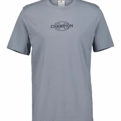 Hot CHAMPION graphic tee m Blue