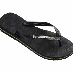 Online HAVAIANAS hav brasil logo jr Black/Black