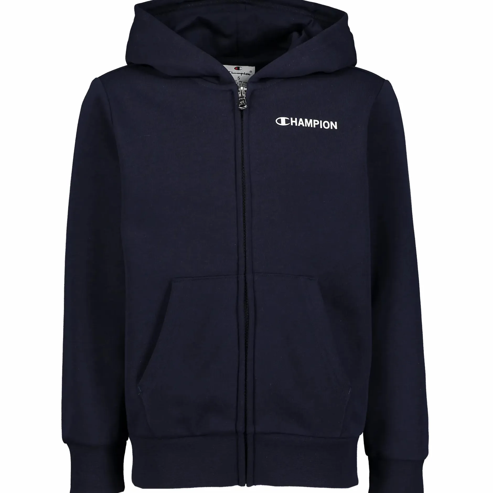 Hot CHAMPION hooded full zip sweatshirt jr Blue
