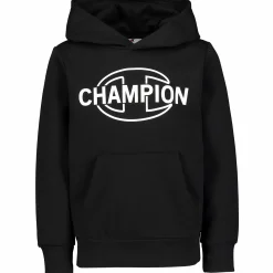 Hot CHAMPION hooded sweatshirt b jr Black