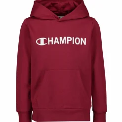 Online CHAMPION hooded sweatshirt b jr Red