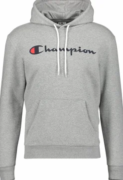Online CHAMPION hooded sweatshirt m Gray Melange Light
