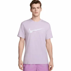 Best NIKE icon swoosh tee m Violet Mist