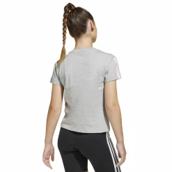 Discount ADIDAS jg 3s tee 160 Mgreyh/Clpink