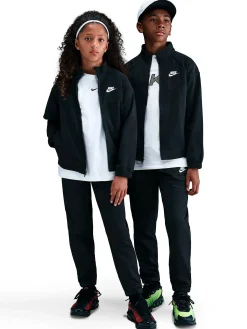 Sale NIKE k nsw df tracksuit pk fz BLACK/BLACK/WHITE