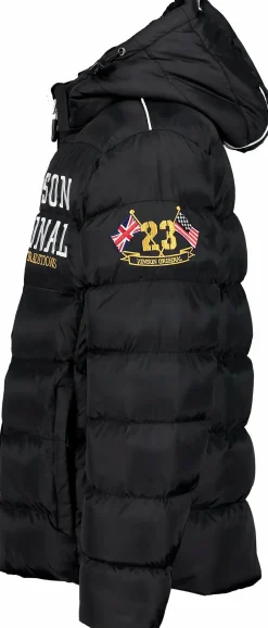 Sale VINSON king logo jacket jr Black