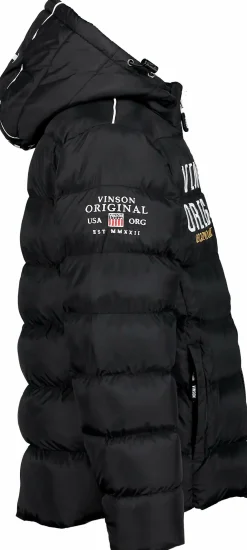 Sale VINSON king logo jacket jr Black