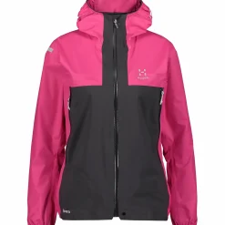 Hot HAGLÖFS l.i.m critus gtx active jacket women MAGNETITE/PINK
