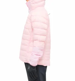 HAGLÖFS l.i.m down hood women FRESH PINK