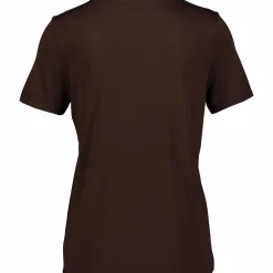 Outlet LE DON DE VIE lounge classic tee w Brown