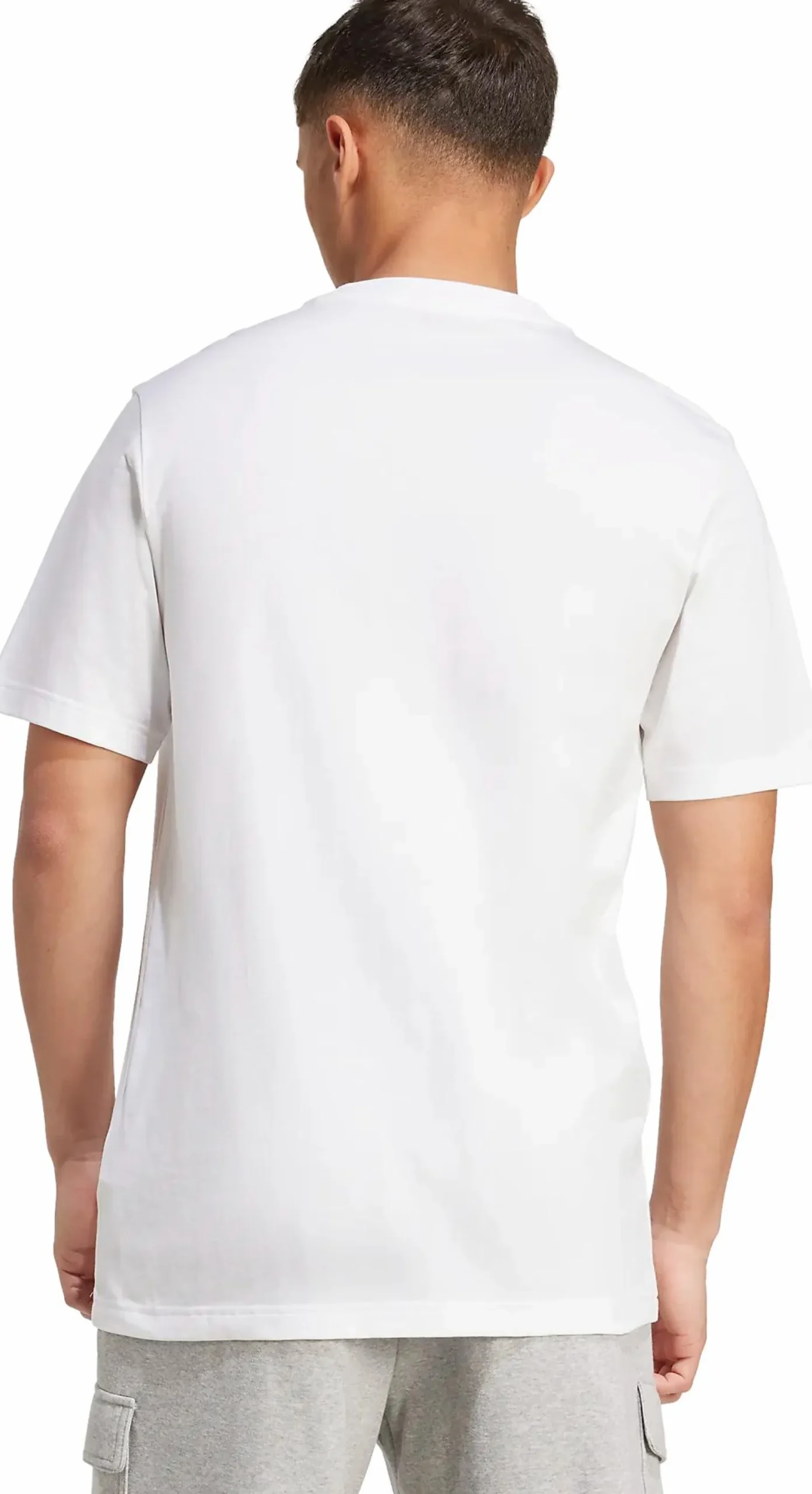 Clearance ADIDAS m camo logo tee WHITE