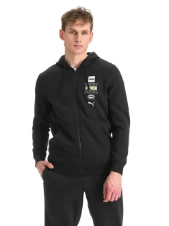 Best PUMA m ess logo lab holiday hood Puma Black