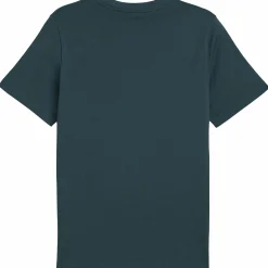 Discount PUMA m ess logo lab tee holiday Green Terrain