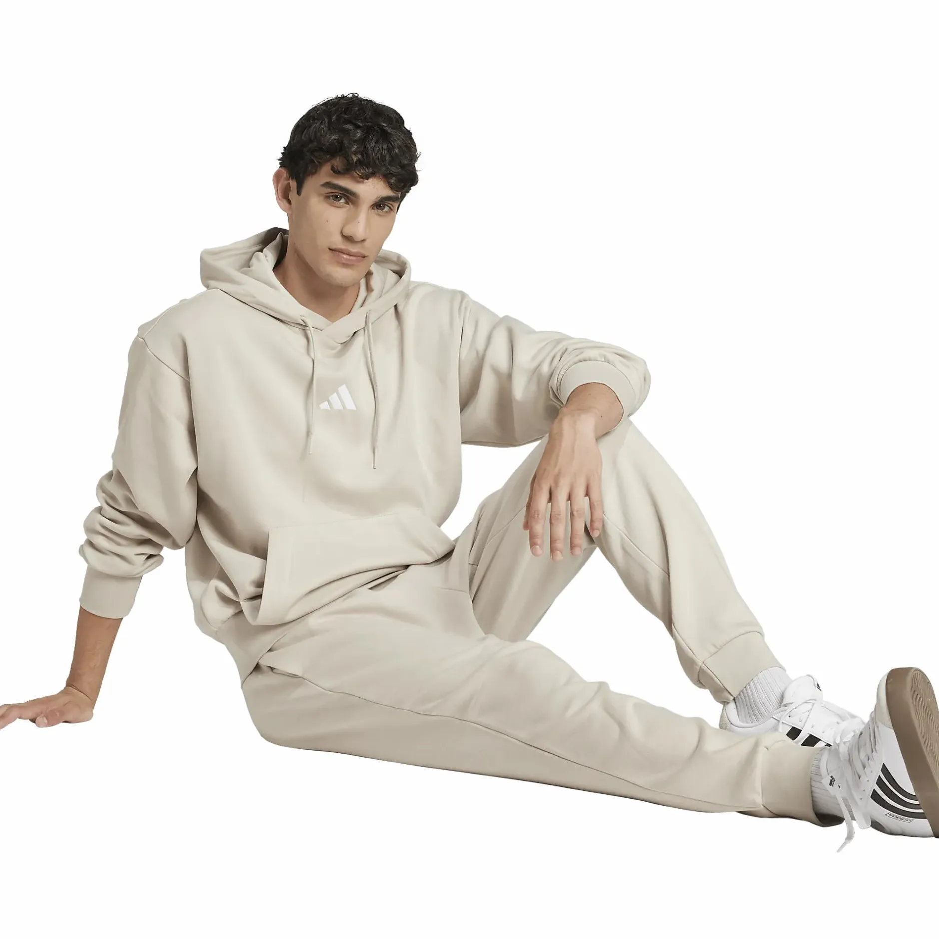 ADIDAS m feelcozy pant WONALU/WHITE