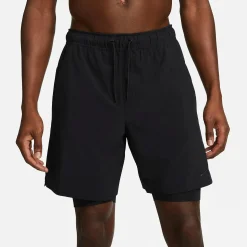 Discount NIKE m nk df unlimited wvn 7in 2in1 Black