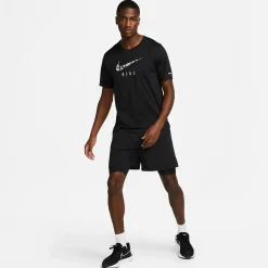 Discount NIKE m nk df unlimited wvn 7in 2in1 Black