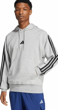 ADIDAS m 3s ft hoodie GREYH/BLACK