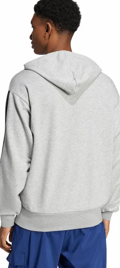 ADIDAS m 3s ft hoodie GREYH/BLACK