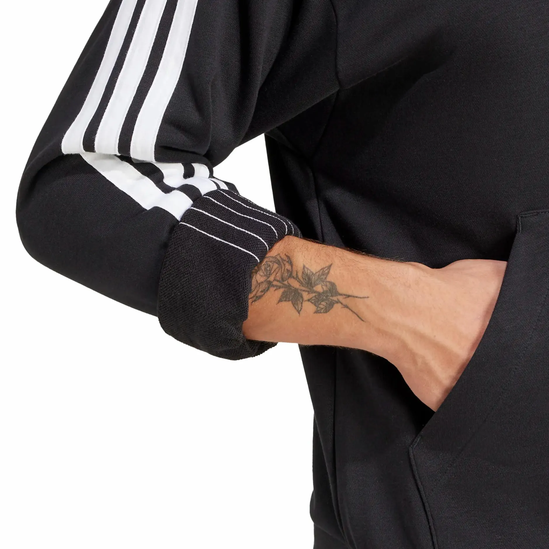 Online ADIDAS m 3s ft hoodie Black/White