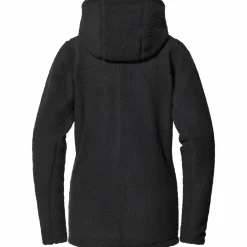 Clearance HAGLÖFS malung pile hood women TRUE BLACK