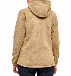 Hot HAGLÖFS malung pile hood women SAND