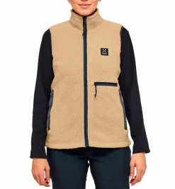 HAGLÖFS malung pile vest women SAND