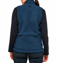 Discount HAGLÖFS malung pile vest women TARN BLUE