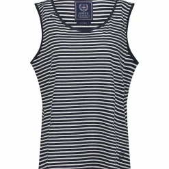 Best MARINE CLASSIC mary jersey tank top NAVY/WHITE
