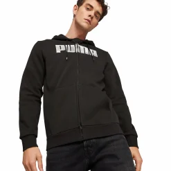 PUMA mass merch full zip hood m Puma Black