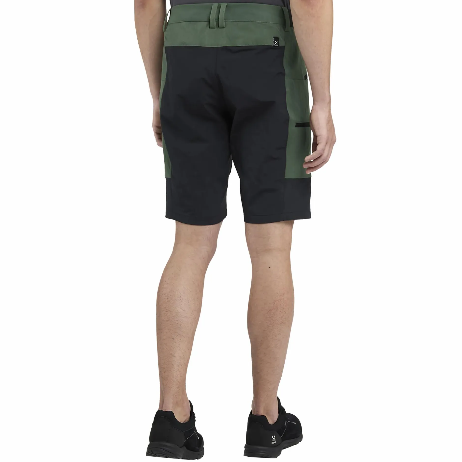 Clearance HAGLÖFS mid slim shorts men FJELL GREEN/BLACK