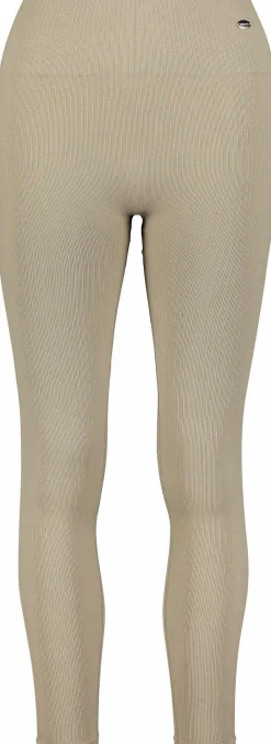 Online DROP OF MINDFULNESS mika ribbed tights w Shady Green