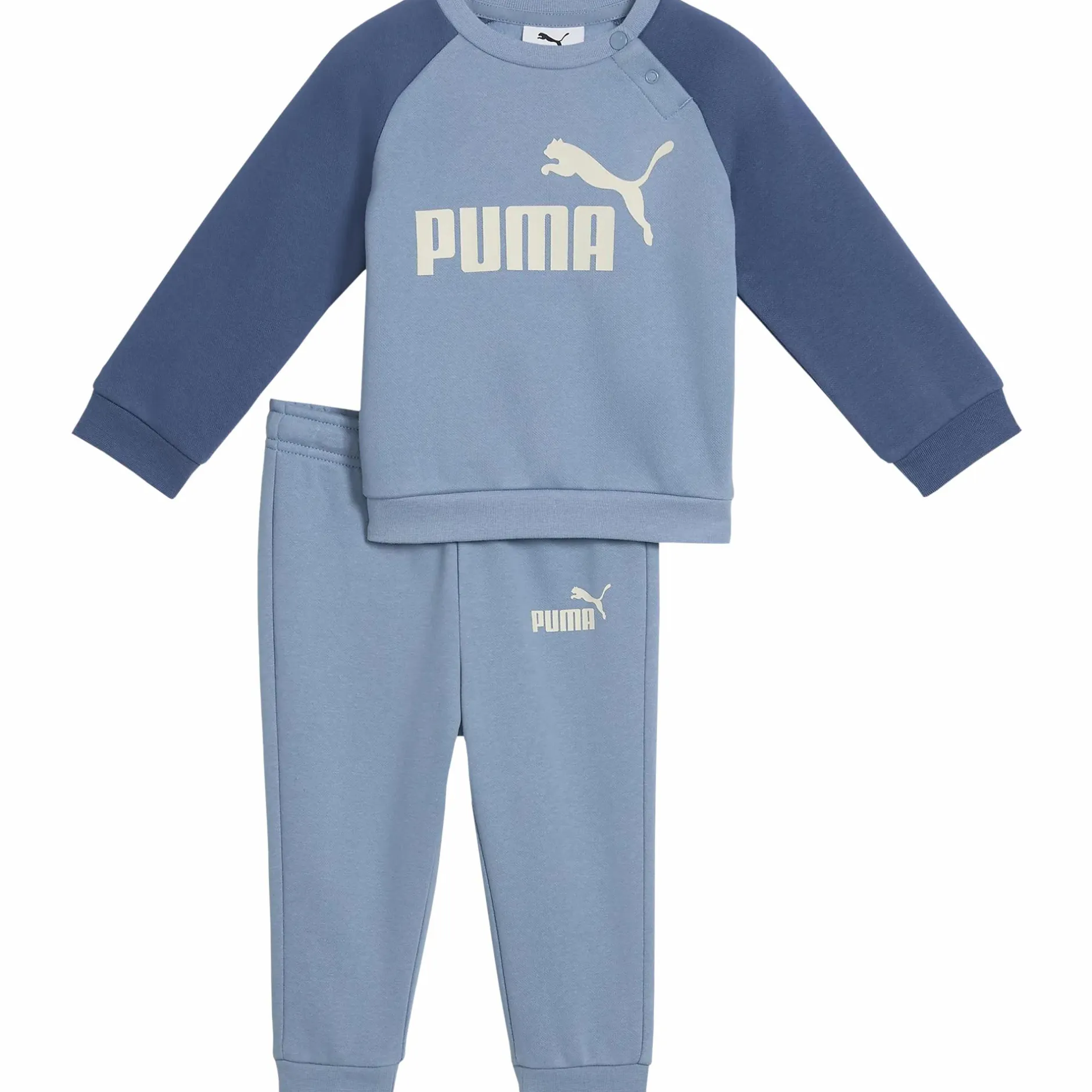 Best PUMA minicats ess raglan crew set fl inf Cool Blue