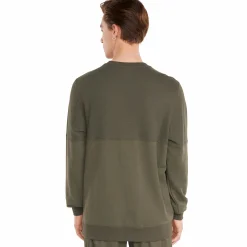 New PUMA modern basics crew tr Grape Leaf