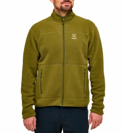 HAGLÖFS mossa pile jacket men OLIVE GREEN