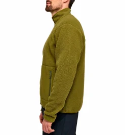 HAGLÖFS mossa pile jacket men OLIVE GREEN