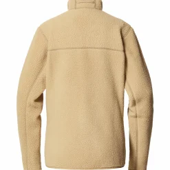 Discount HAGLÖFS mossa pile jacket women SAND