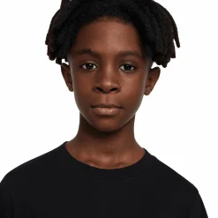 Outlet NIKE big kids' short-sleeve t-shirt Black