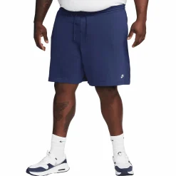 Outlet NIKE club men's knit shorts Navy/White